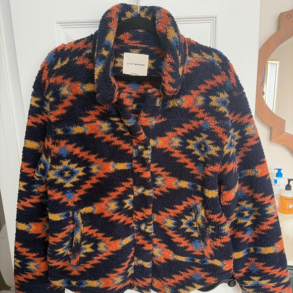Lucky Brand Jackets & Blazers - Lucky Brand brushed fleece jacket